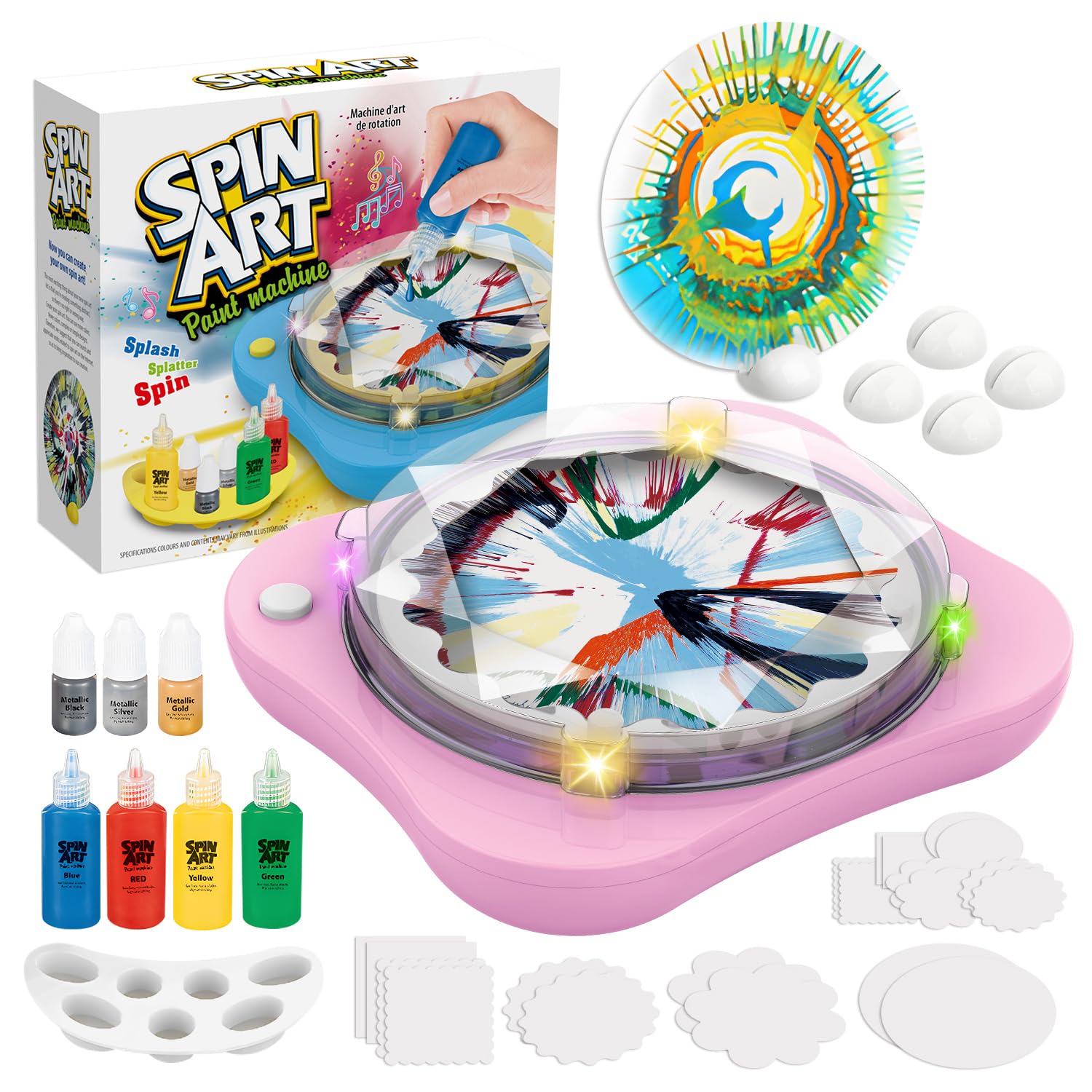 Amazon.com: Paint Spin Art Machine Kit for Kids - Arts & Crafts