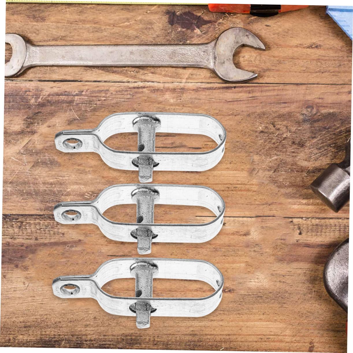 10pezzi Tendifilo Per Recinzione Da Giardino Tenditori Metallici Robusti Per Filo e Cavi Facile Utilizzo Per Tensionare Reti e Corde Perfetti Per Uso Esterno