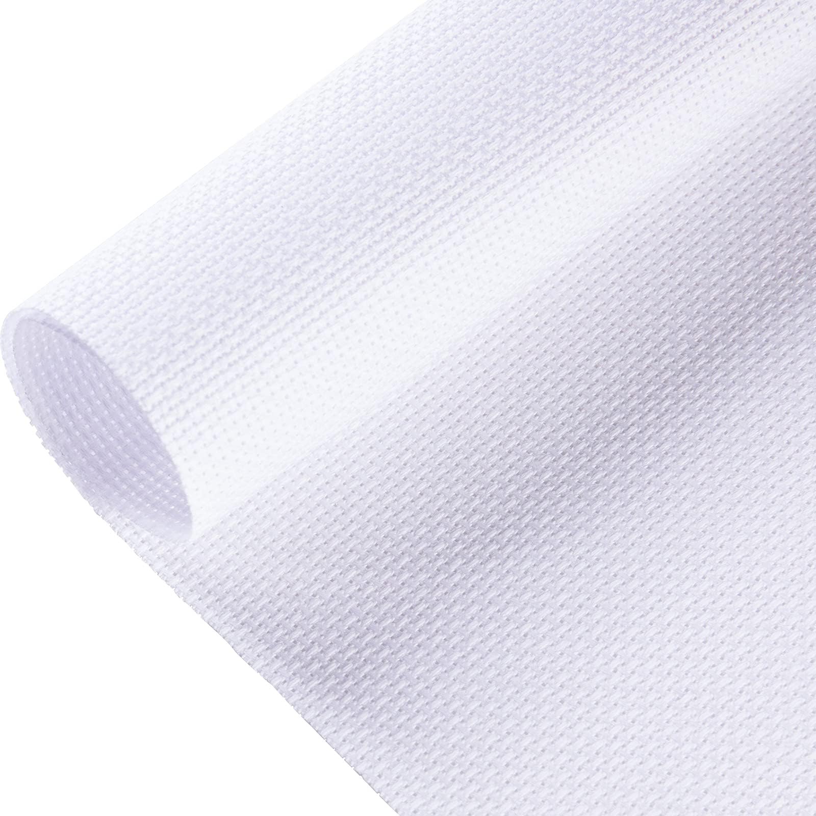 Aida Cloth Big Size 18 Count, White Cross Stitch Fabric, 39 inch by 60 inch