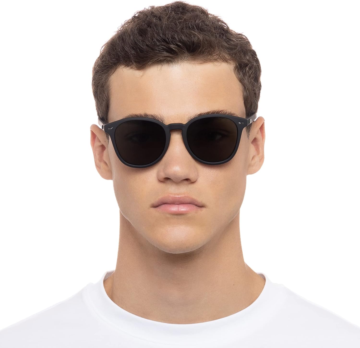 Le Specs Bandwagon Sunglasses - Round, Unisex, Classic ‘Everyday’ Style - Image 3