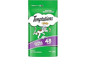 Temptations Classic Crunchy and Soft Cat Treats 48 oz Bag Chicken