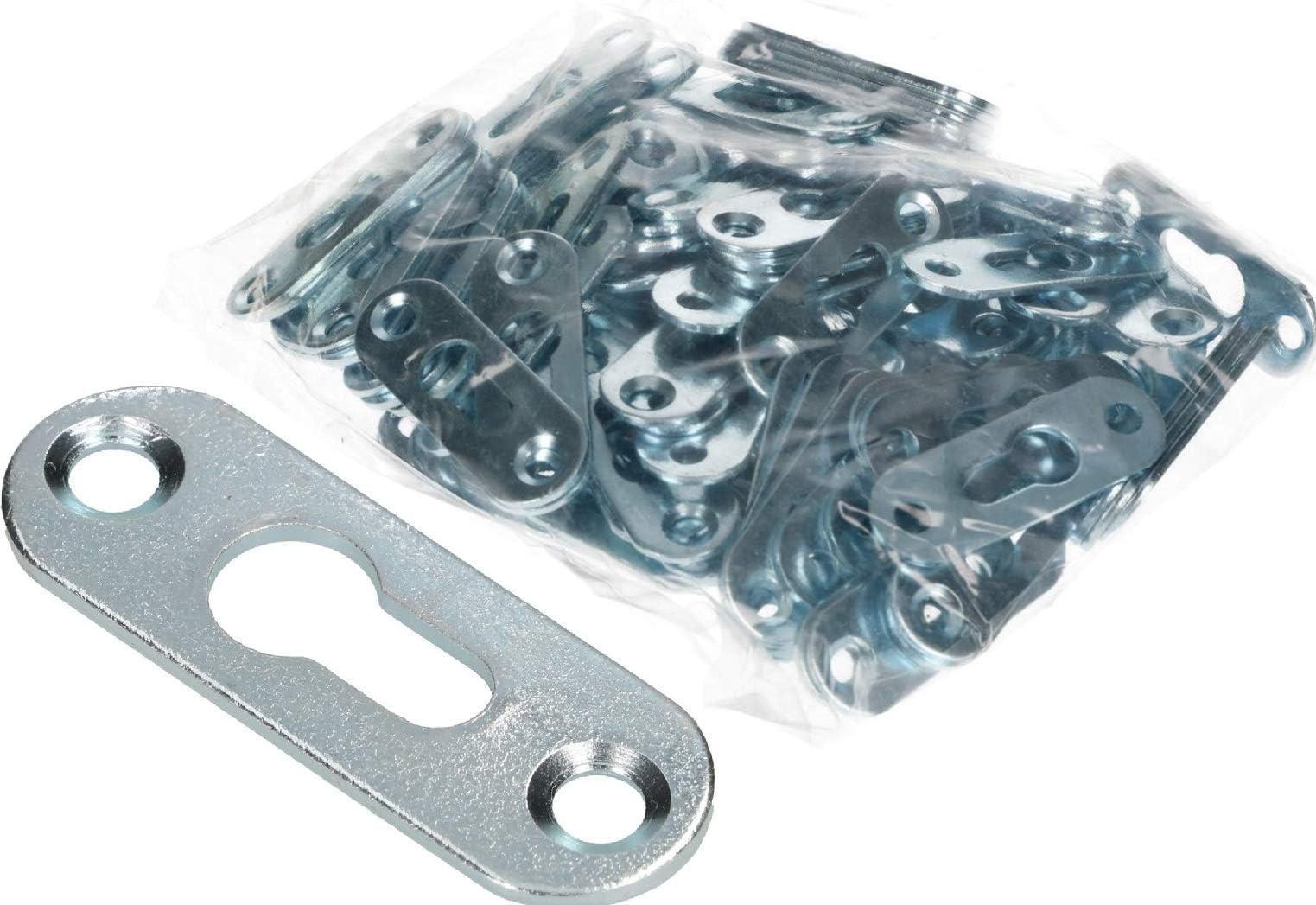 10 Stück Schrankhalter Mit Schlüsselloch – 20 Mm, Kunststoff, Zum Aufhängen Von Bilderrahmen & Regalen