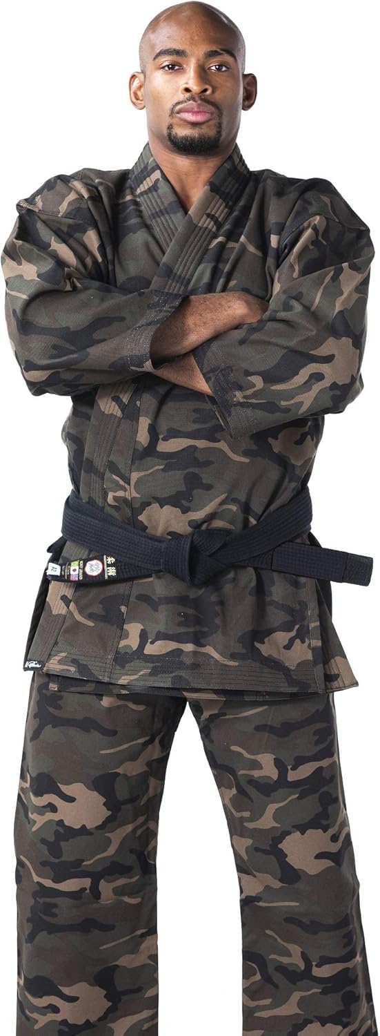 Ronin Karate Uniform Men – Rare Heavy Weight Camouflage Karate Gi