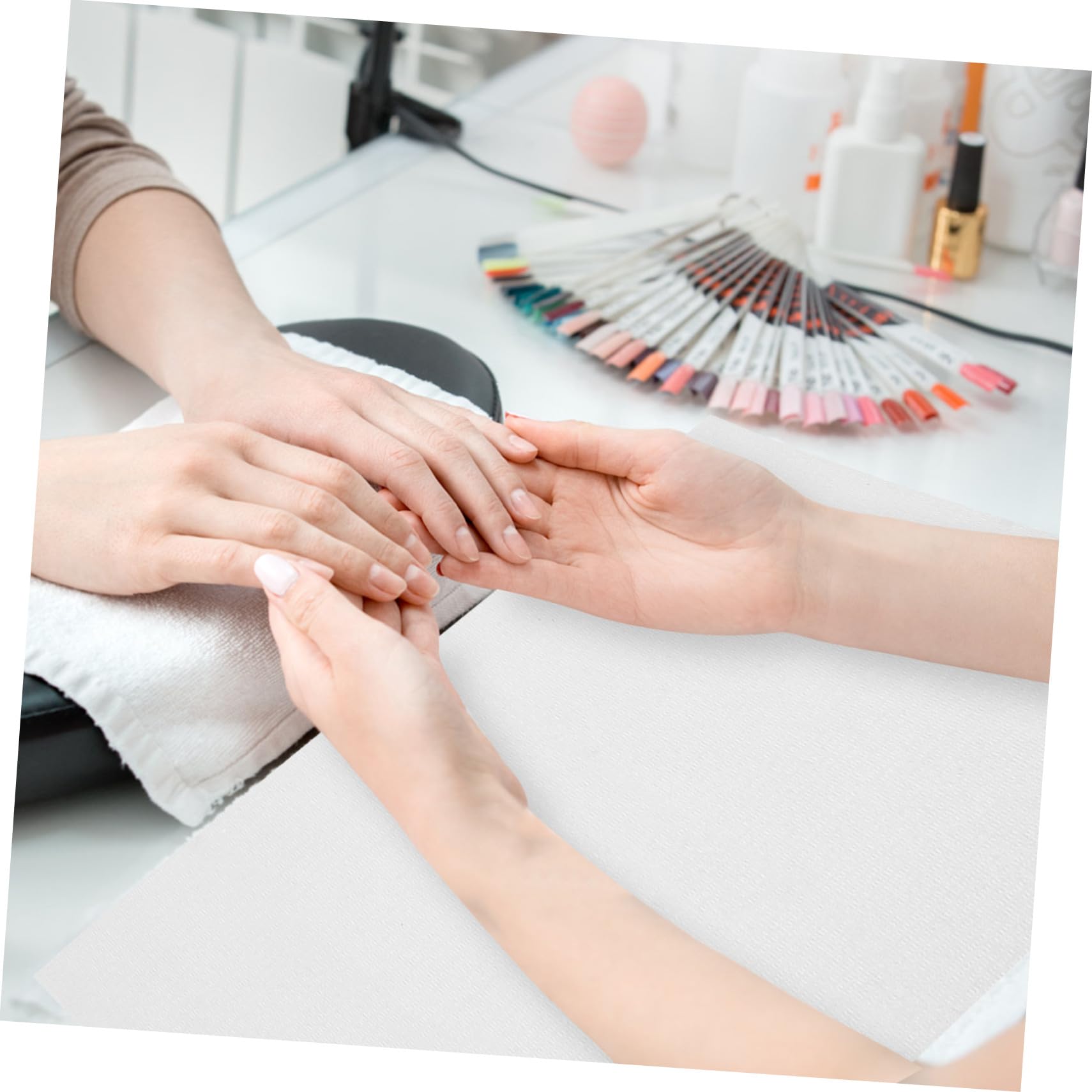 Homoyoyo 125 piezas Unidades Toallitas Desechables Limpieza Tatuajes y Uñas Manteles Protectores Spa y Salón Absorbentes Portátiles para Sensible