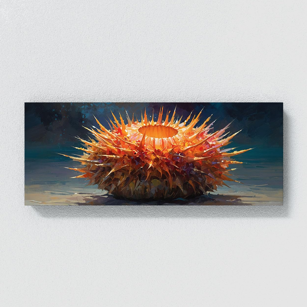 Amazon.com: Sense Canvas Sea Urchin Vivid Spinal Burst 48 Canvas