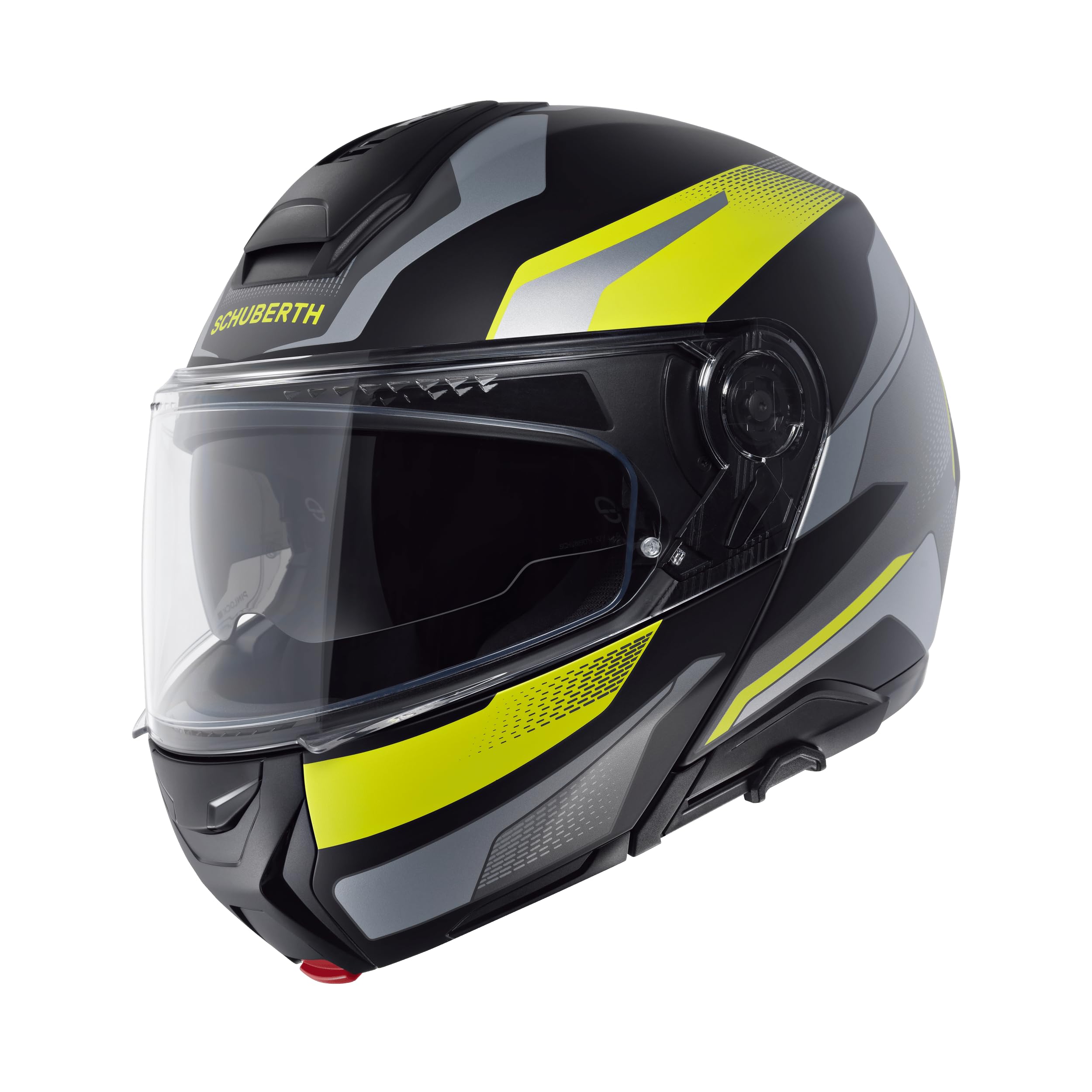 SCHUBERTH Concept Çene Açılır Motosiklet Kaskı-Tracer Yellow-61-XL