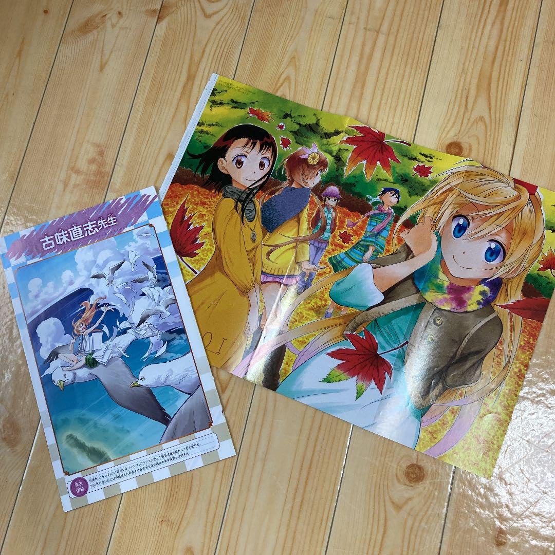 Amazon.co.jp: ニセコイ 銀魂 書き下ろし 両面ポスター 古味直志