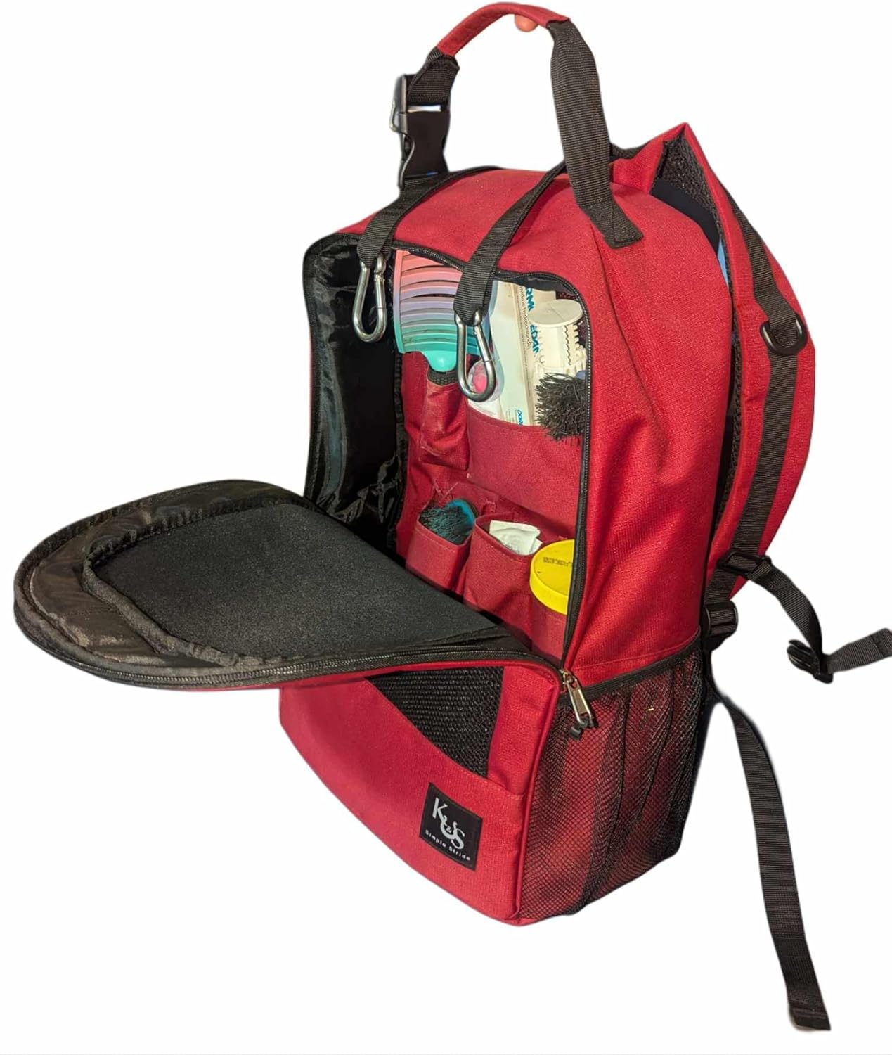 Horse Grooming Bag-Horse Gear Bag with Hay Bag Carrying Features