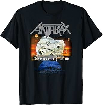 ANTHRAX AMONG THE LIVING 長袖・ロングスリーブTシャツ Amazon.com: Anthrax - Among The Living 35th Front Back Print