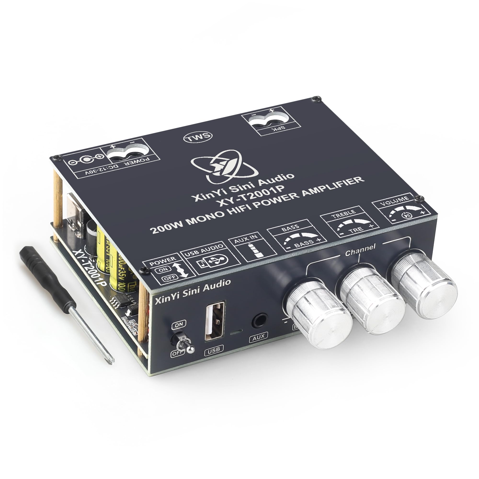 Amazon.com: XY-T2001P Mono Amplifier Board with TWS, 200W Power