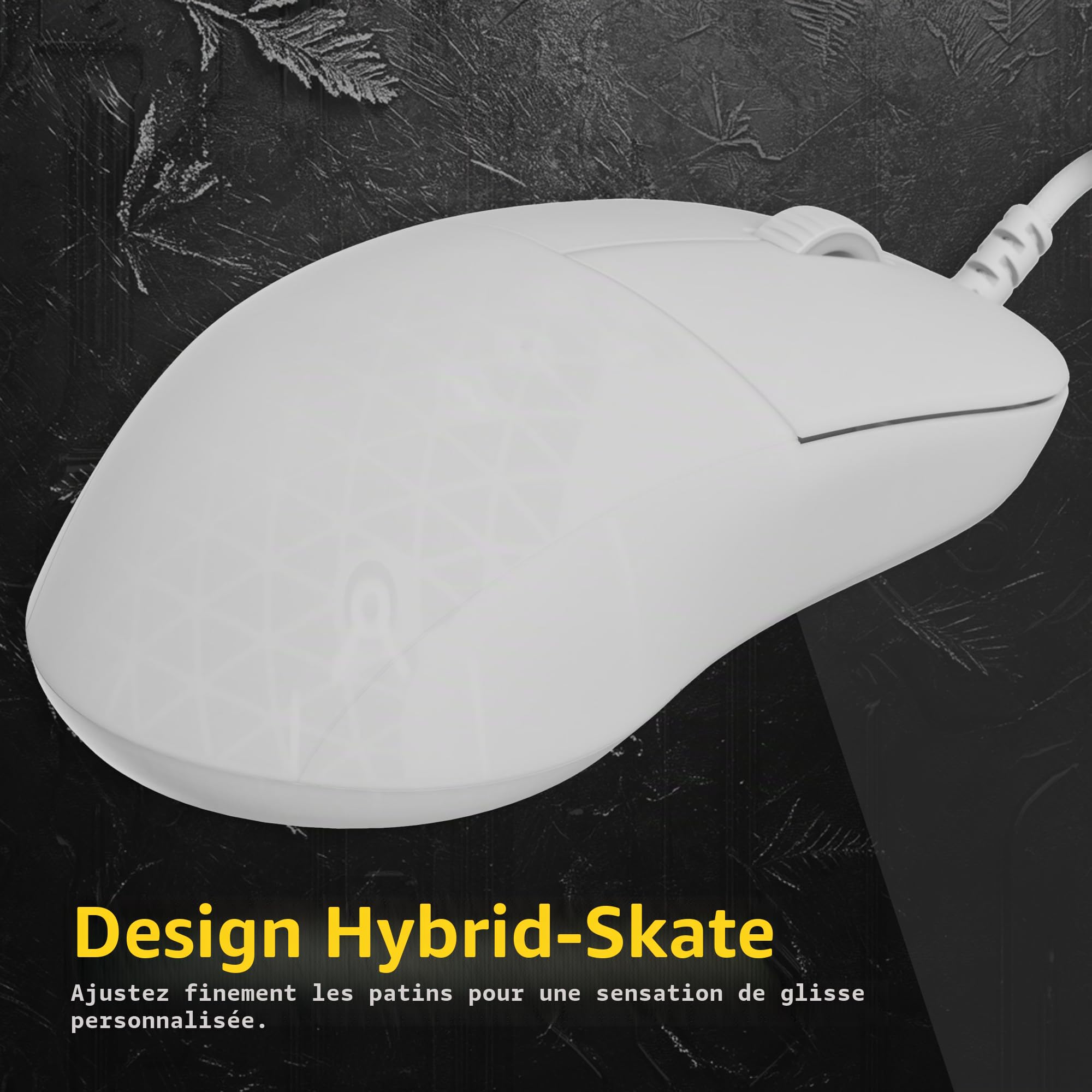 Endgame Gear XM2 8k Gaming Maus, kabelgebunden - White Frost