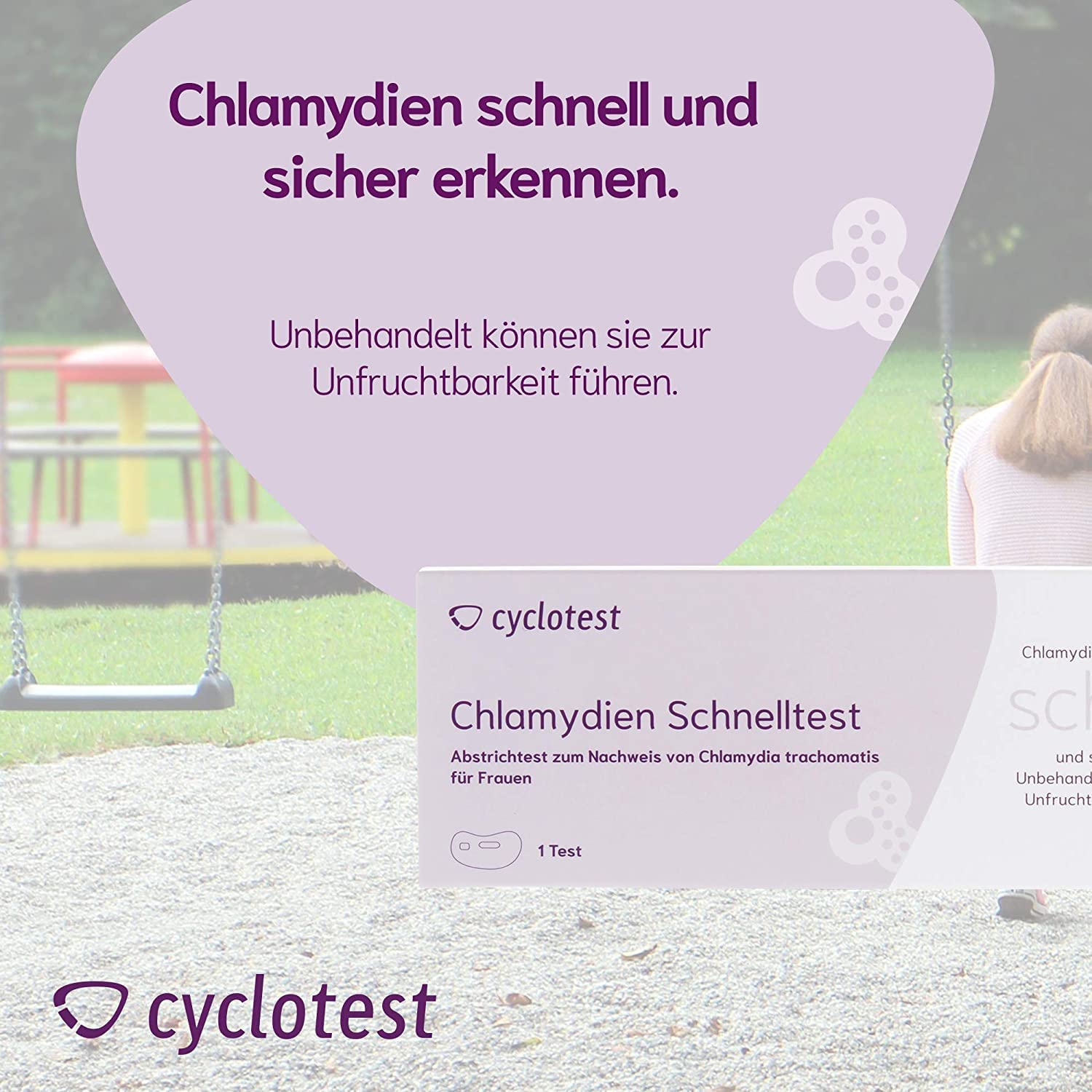 Cyclotest Test de Dépistage Rapide de Chlamydia