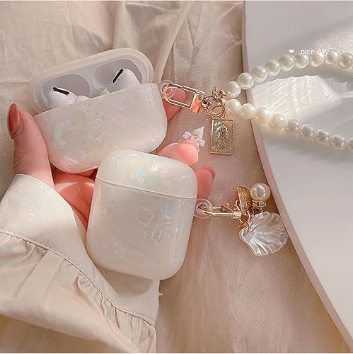 Miniatura 9 de OTOPO Funda para Airpods de 21 generación para mujeres con kit de limpieza, diseño de carcasa con purpurina para Apple iPods 21 Gen Funda protectora