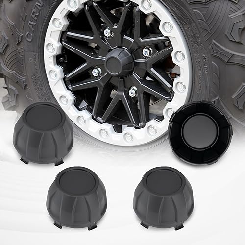 Miniatura 4 de A & UTV PRO Tapacubos de rueda para Kawasaki Teryx KRX 1000 2020 2021 2022 2023, accesorios de tapa central de llanta de neumático UTV, repuesto OEM
