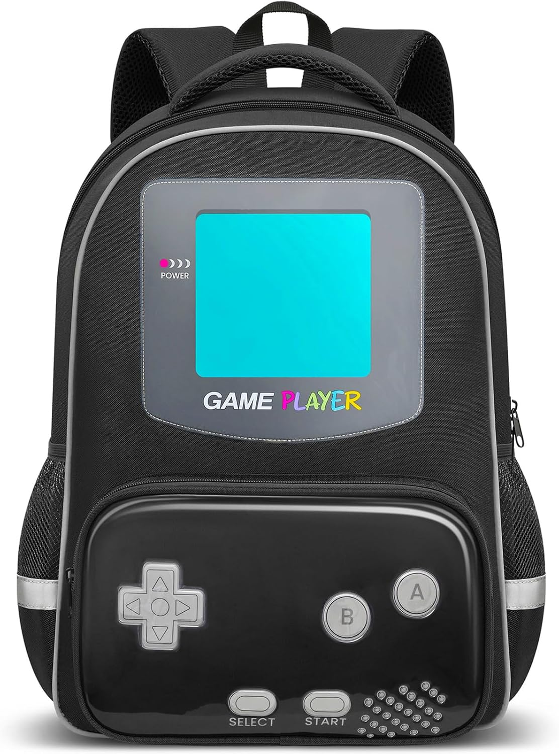 Boys Backpack for School,Gamer Backpack For Boys Kids,Boy Bookbag For Elementary Middle School Student,17″ Video Game Backpacks For Boy Kids Teen Age 6-12