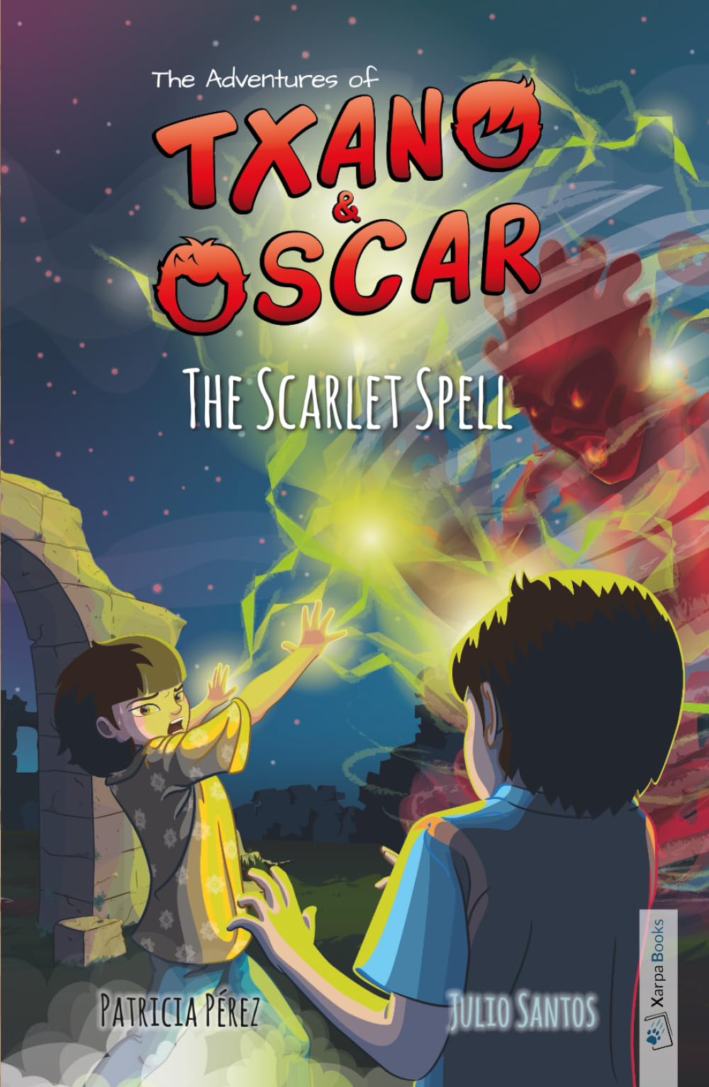 Txano & Oscar 5 - The Scarlet Spell: Illustrated mystery and adventure books for children (age 7-12) (The Adventures of Txano and Oscar)