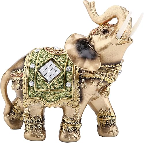 TOPINCN Escultura de estatua de elefante de la suerte de Feng Shui, figura china de elefante de la suerte para decoración del hogar y la oficina, disponible en Yaxa Costa Rica