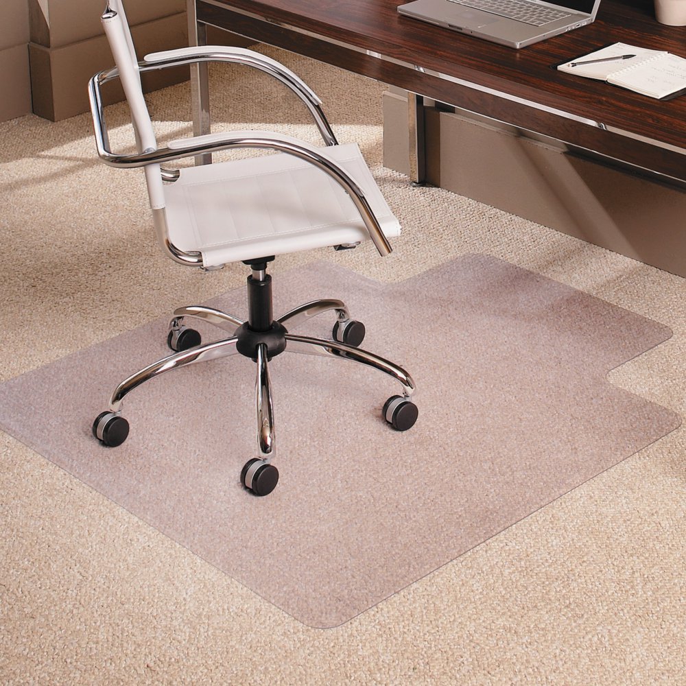 ES Robbins 45 x 53 EverLife Chair Mats for Medium Pile Carpet