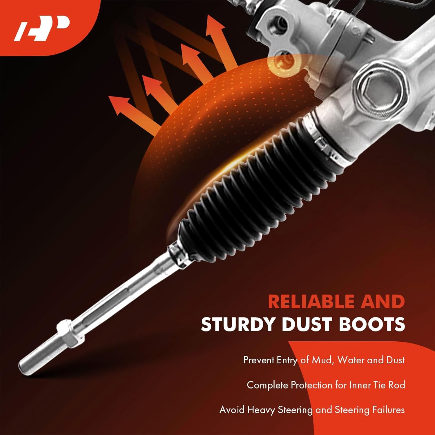 A-Premium - Hydraulic Power Steering Rack and Pinion [RWD Only] Compatible with Toyota Tacoma 1998 1999 2000 2001 2002 2003 2004