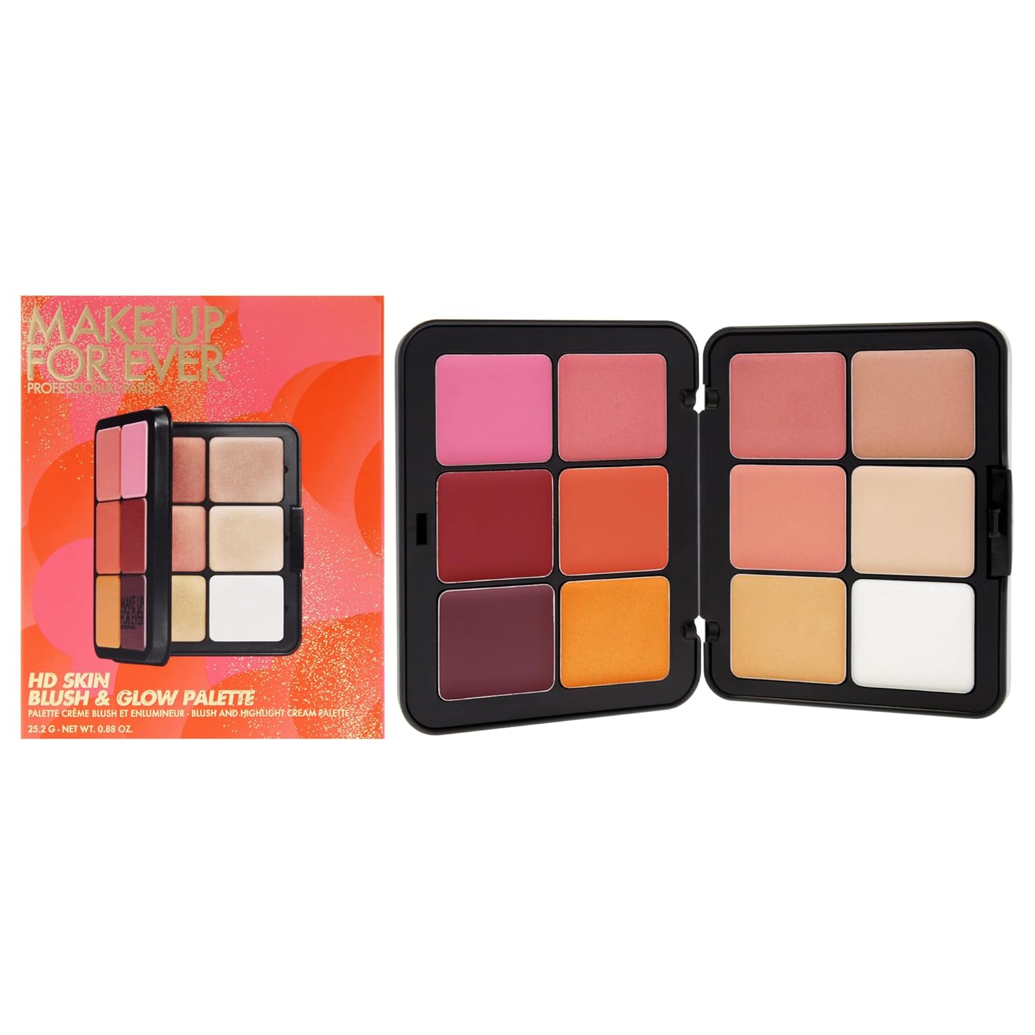 HD Skin Blush and Glow Palette by Make Up For Ever for Women – 0.88 oz Makeup