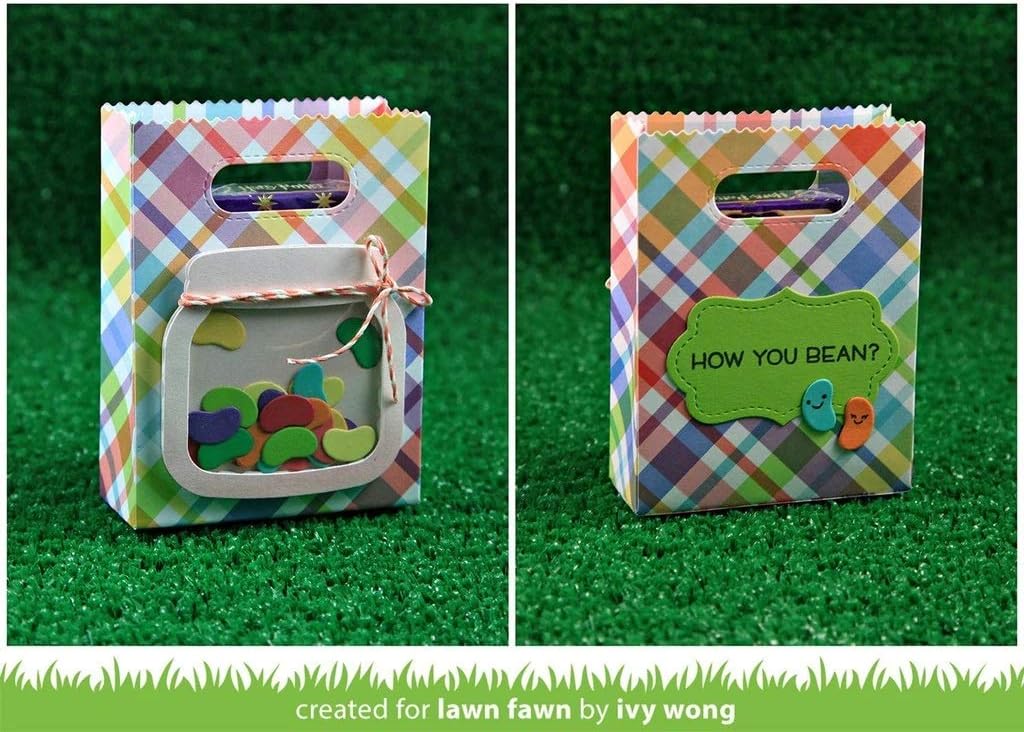 LAWN FAWN Bean Clear Stamps 4"X6"