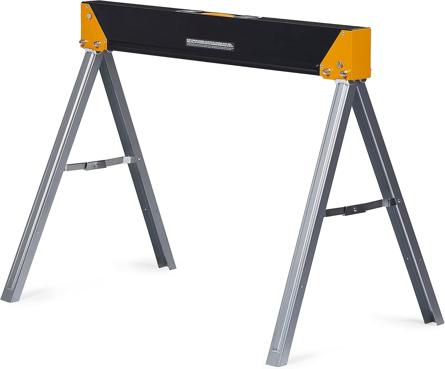 ToughBuilt - Folding Sawhorse/Jobsite Table - Sturdy, Durable, Lightweight, Heavy-Duty, 100% High Grade Steel, 1100lb Capacity, Easy Carry Handle - (TB-C300) - 1 Pack : Everything Else