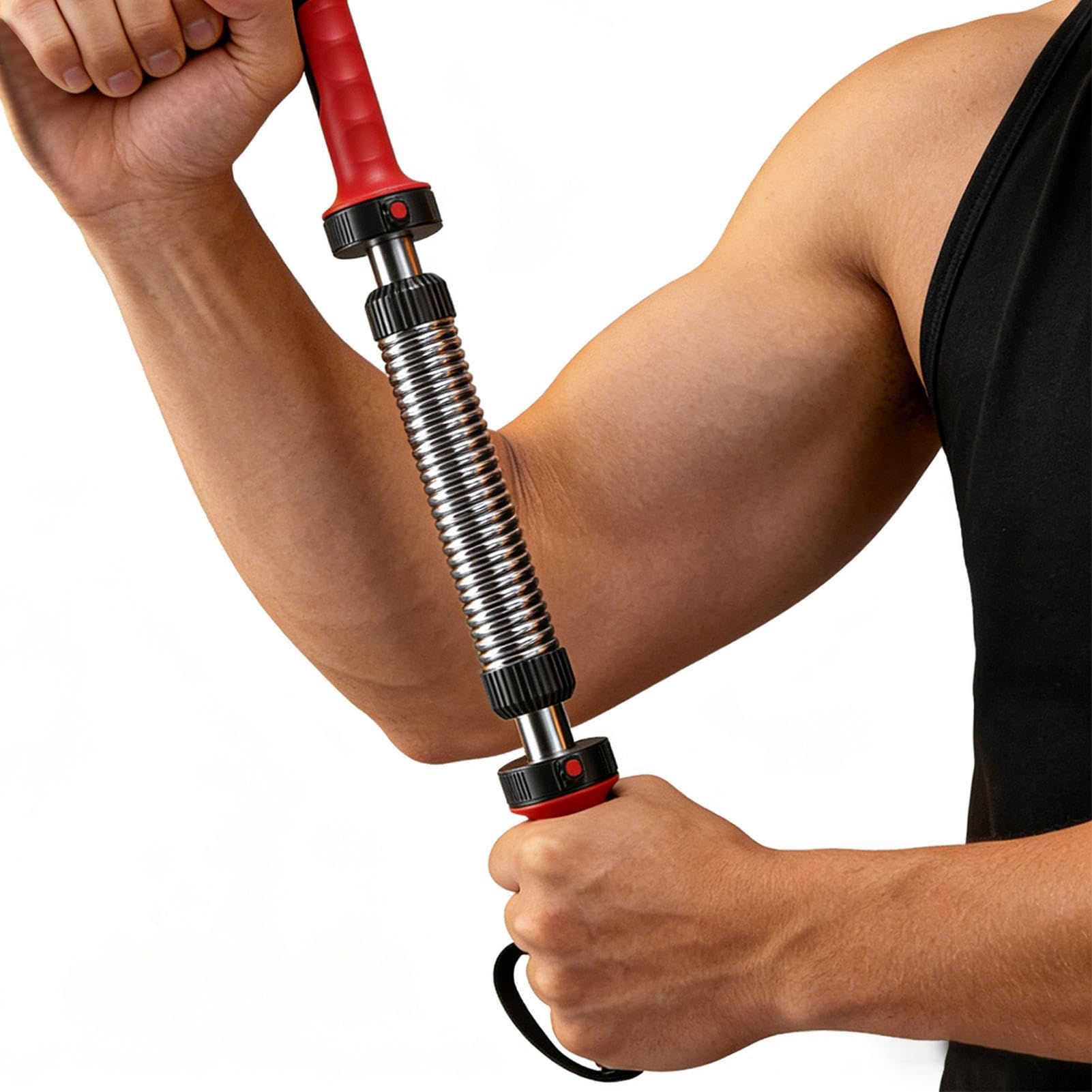 Arm Trainer per Uomo | Barra Regolabile 20-40 kg per Esercizi | Attrezzo Pettorali e Braccia | per Università, Pausa Lavoro, Mattina, Sera, Weekend, Palestra Domestica,
