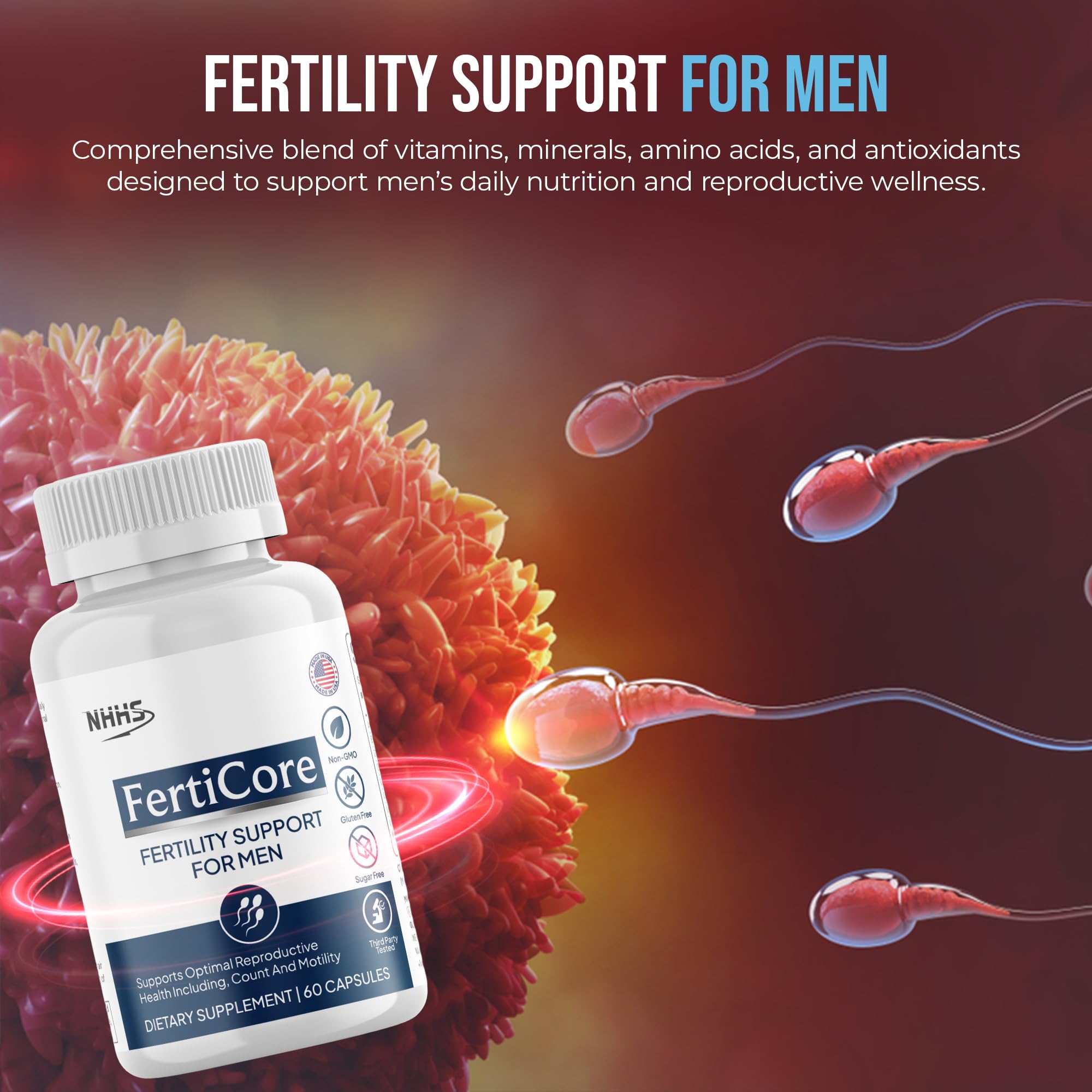 Ferticore for Men - Male Fertility & Reproductive Wellness Supplement — Amazon image 2