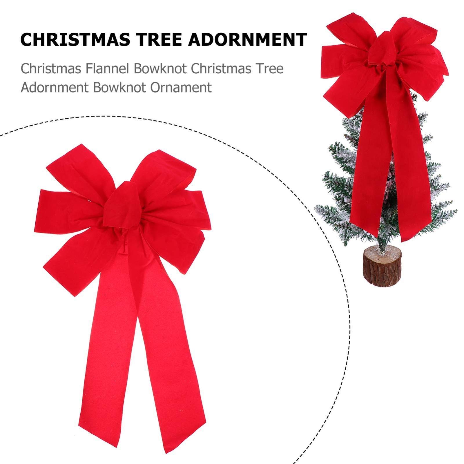 Nieuwe 2024 Kerst 6 STKS Kerststrikken Grote Kerststrikken