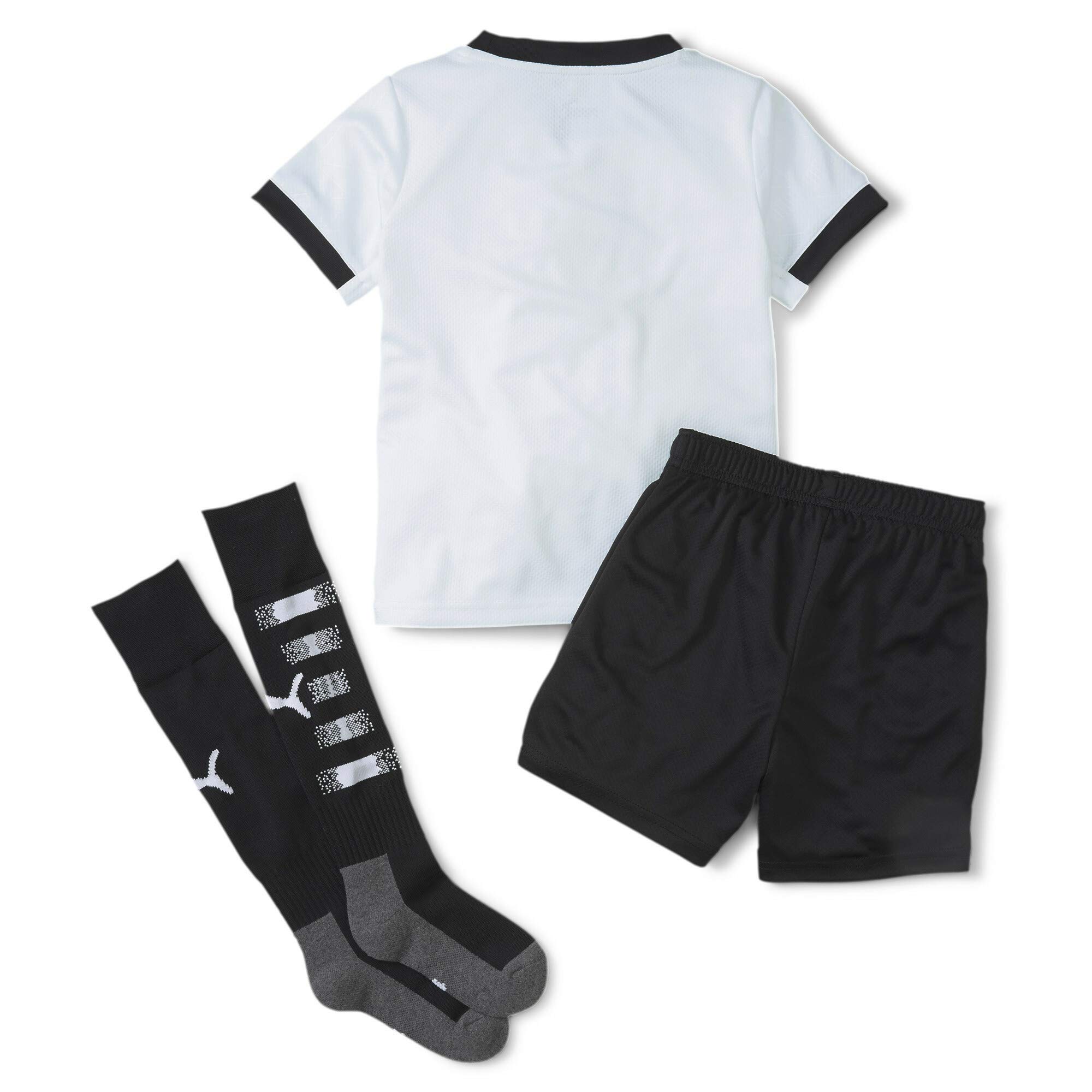 PUMA Valencia Cf Temporada 2020/21 - Home Minikit White-puma Black Camiseta Primera Equipación Niños