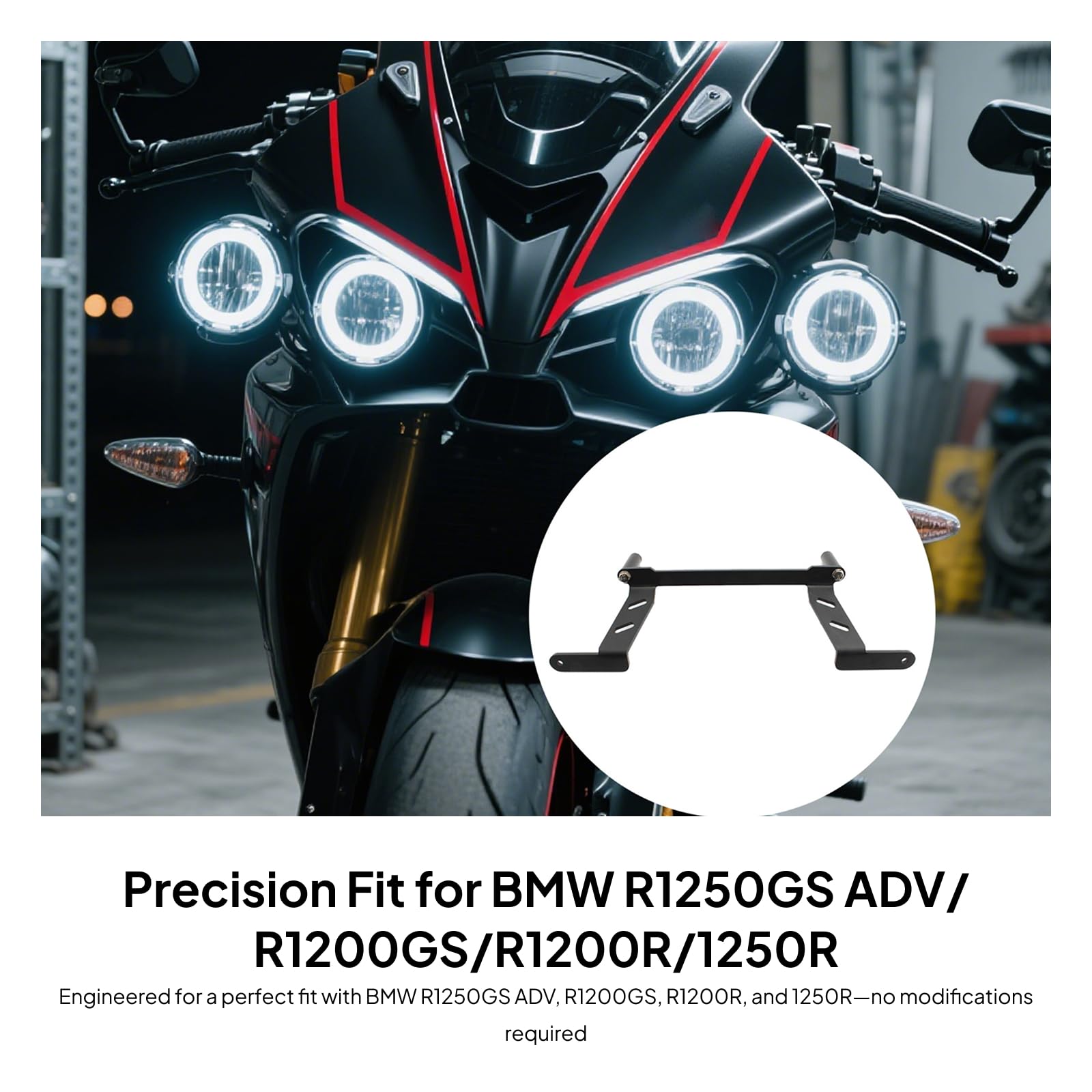 Baoblaze Nebelscheinwerfer Led Halterung für R1250GS LC R 1250 GS