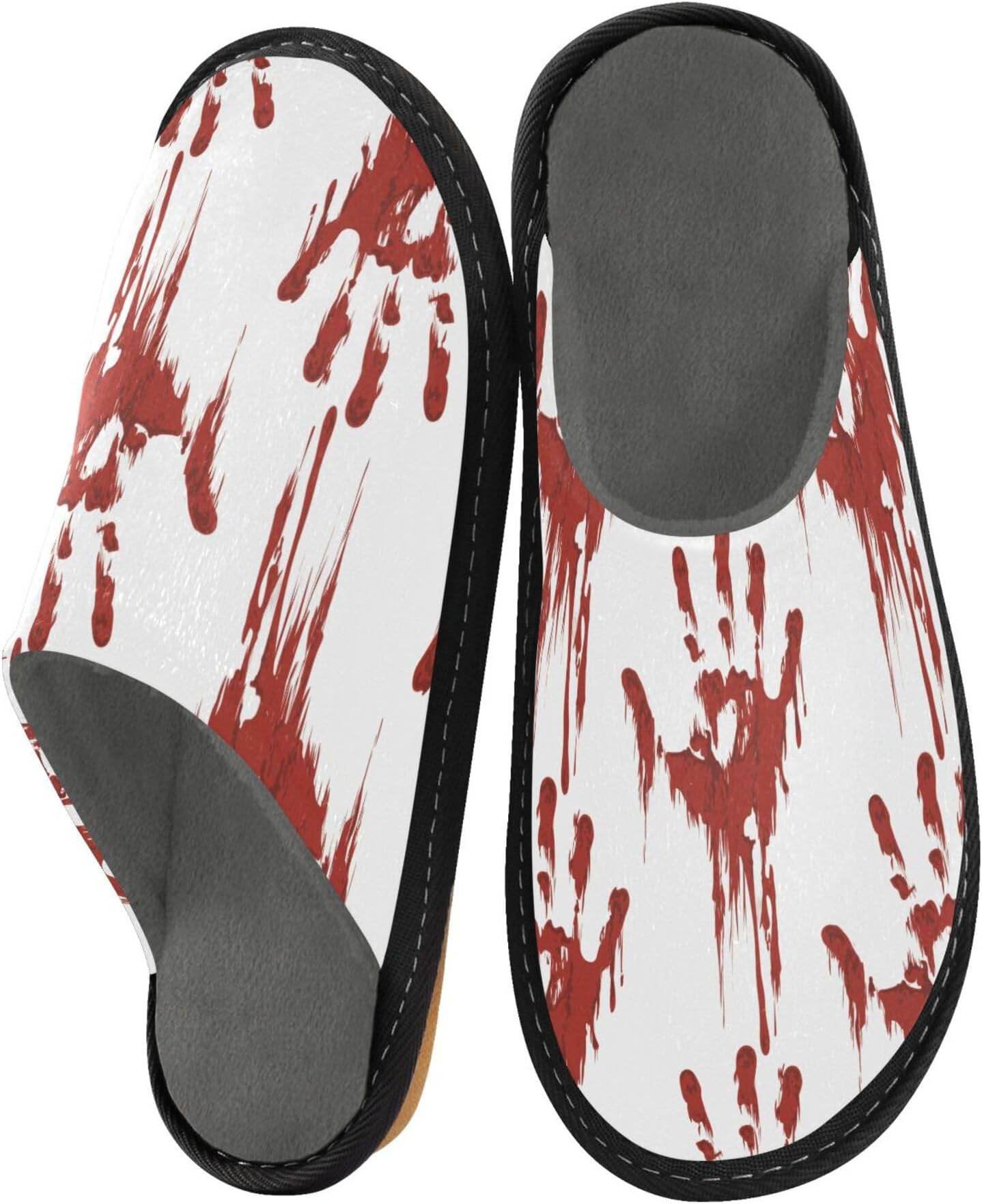 Slippers for Women Slippers Memory Foam Slippers for Women Cosy Slippers All Saints Halloween Scary Bloody Zombie Girls