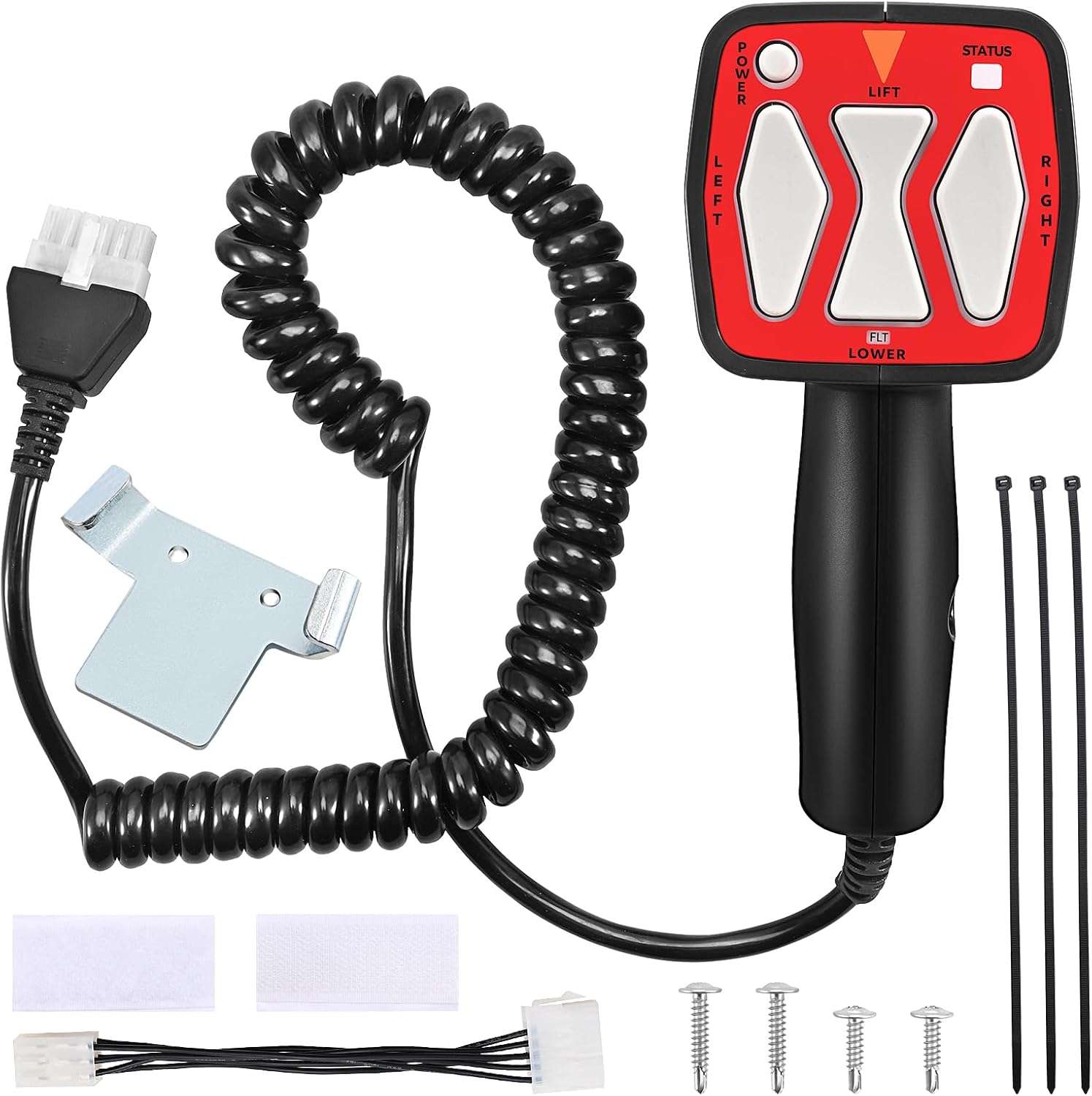 6 Pin Snow Plow Controller Replacement for Western 56462 56369 SAM 1306902 Fisher 9400 Straight Blade Plows 6 Plug Plow Hand Held Controller Parts