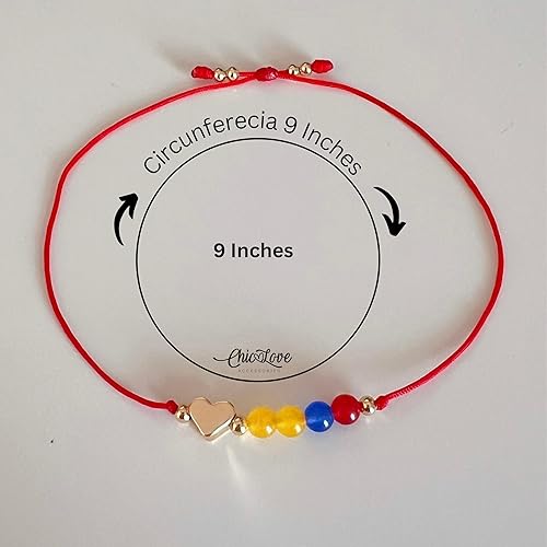 Miniatura 3 de Pulsera Colombiana, Pulsera Colombiana, Bandera Colombiana, Pulsera de Colombia, Pulsera Colombiana, Pulsera, Bandera Colombiana, Joyería Colombiana