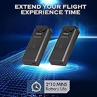 Vista 5 de GoolRC Dron con cámara para adultos, mini drones plegables 1080P HD FPV para adolescentes principiantes, cuadricóptero RC sin escobillas