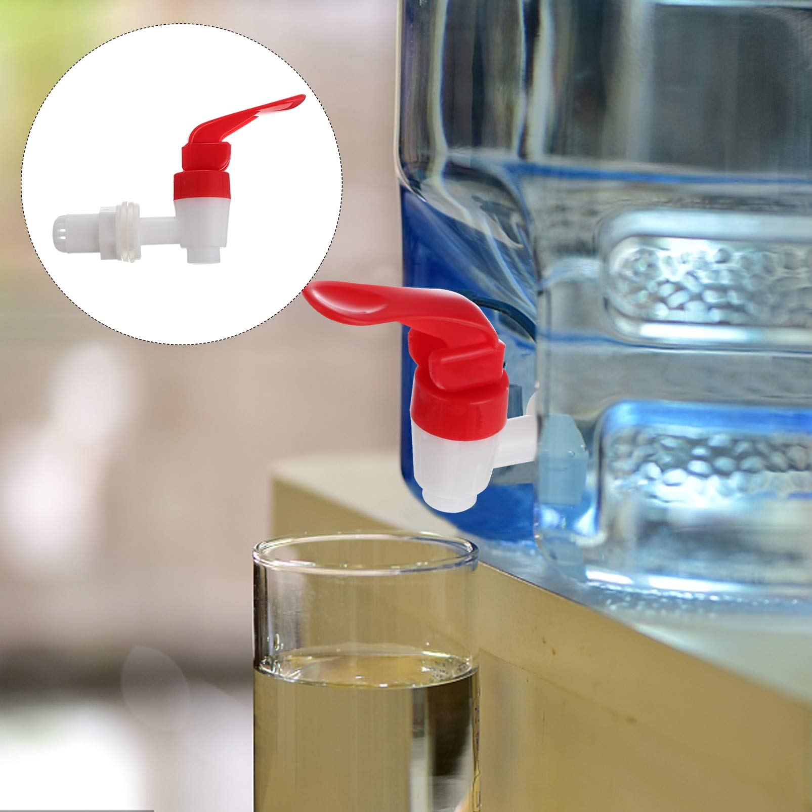 Robinet De Seau PERA - Lot De 4 Robinets Plastique Alimentaire Pour Embouteillage Bière Et Soda | Étanche Et Facile à Installer