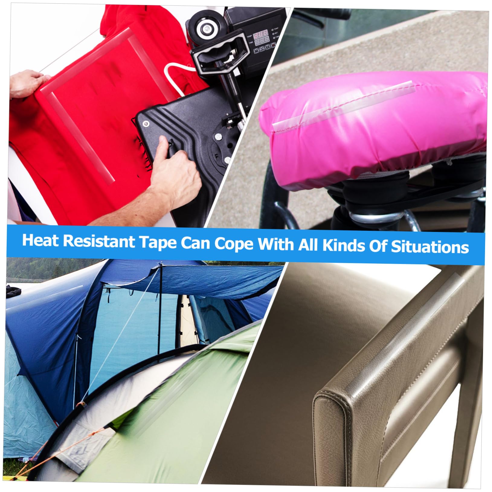 FUNOMOCYA Tape Accessories 1 Roll High Heat Tape -Resistant Tape for DIY Professional Use