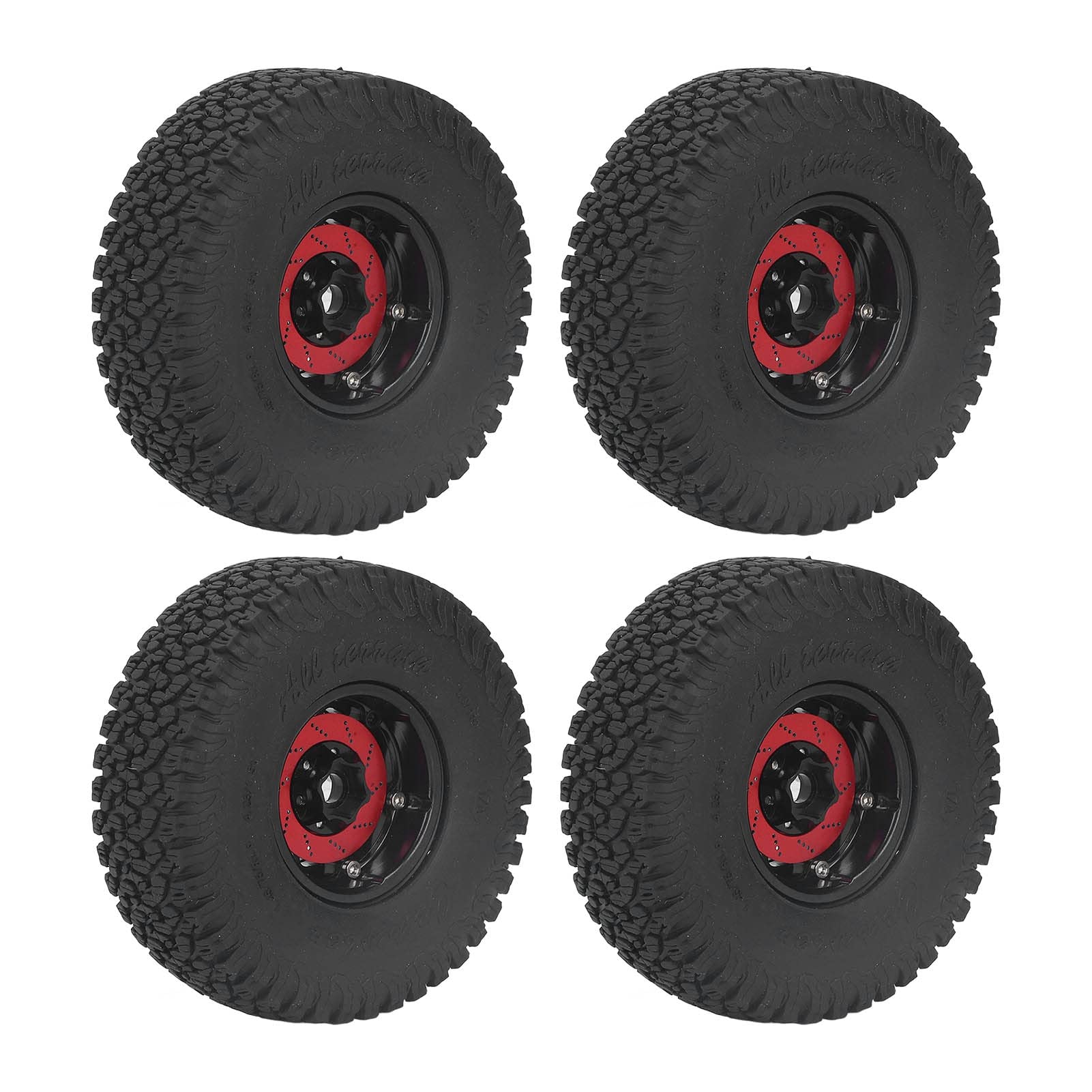 4 szt. 1,9-calowe koła Opony Opony samochodowe RC Koła do Axial SCX10 90046 1/10 RC Crawler