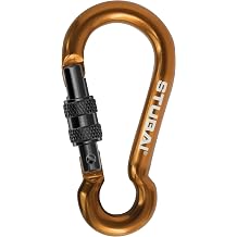 Stubai Screw Gate Minikarabiner, Orange, 977918