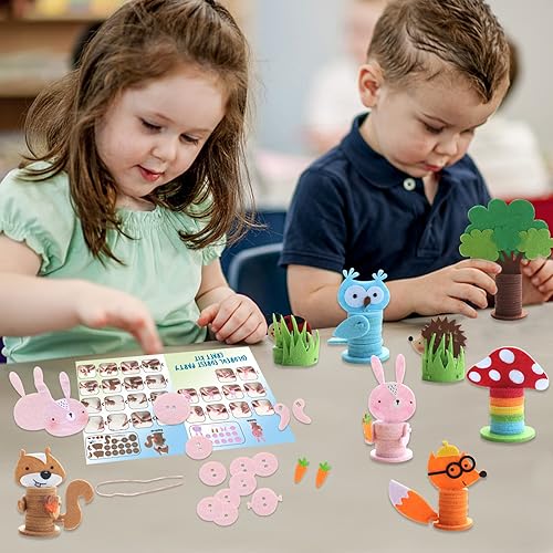 Miniatura 5 de Coola Manualidades para niños de 4 a 8 años 8 piezas de manualidades para niños kit de manualidades de animales que incluye