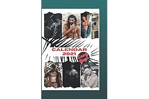Calendar 2021 Sexy guys: Unlock Sexy All Year Round