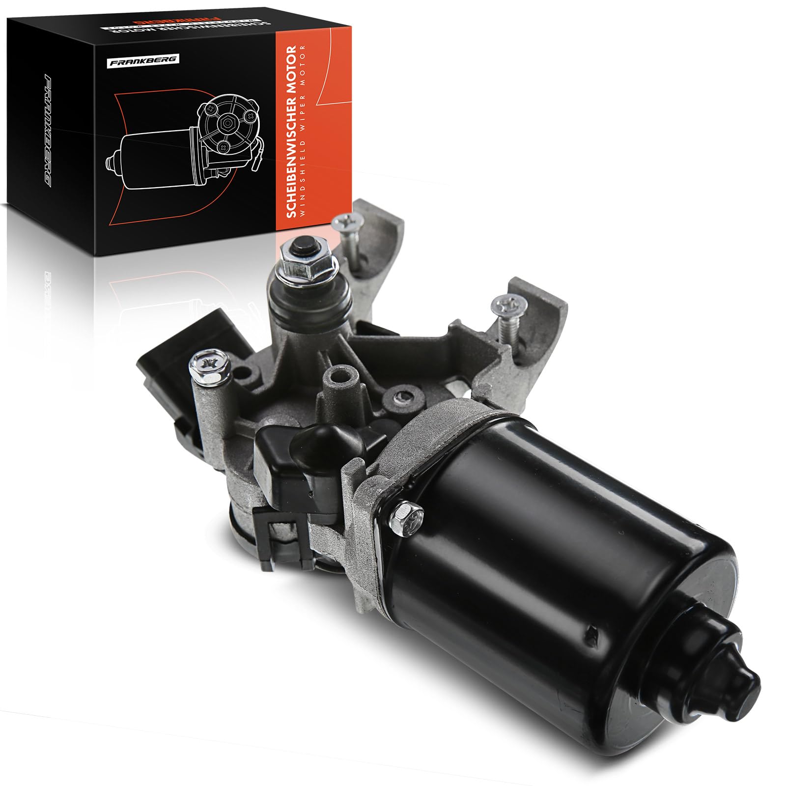 Frankberg Motore Tergicristallo Compatibile con Clio III BR0/1 CR0/1 1.2 16V 1.5 dCi 1.6 16V GT 1.6 16V 1.2 16V Hi-Flex 2.0 16V Spot 2.0 16V 2005-2014 Replace# 28800-9U10B,53567502