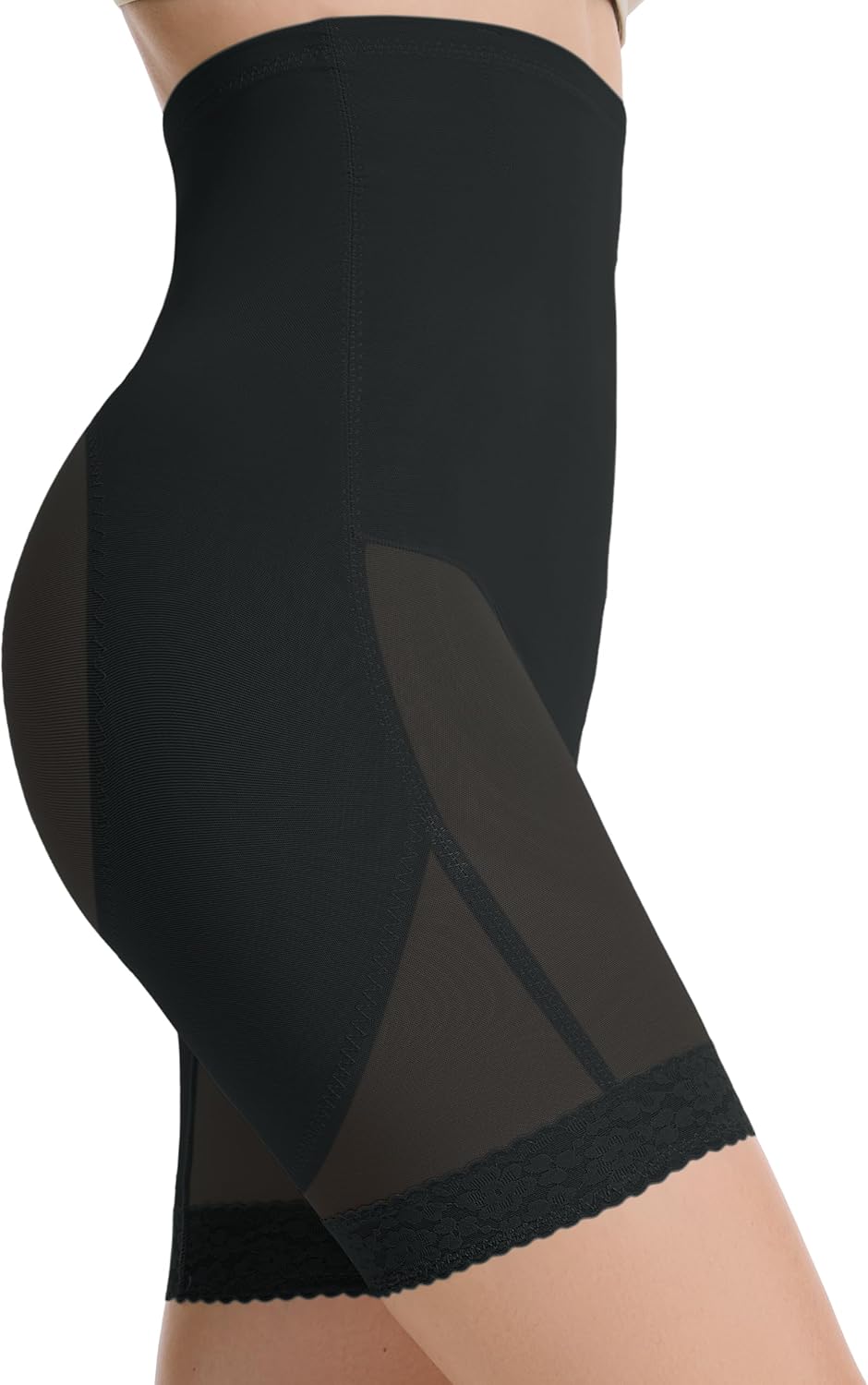 Shapewear for Women High-Waisted Tummy Control Shorts Shapewear, Butt Lifter, No Roll Body Shaper Panty