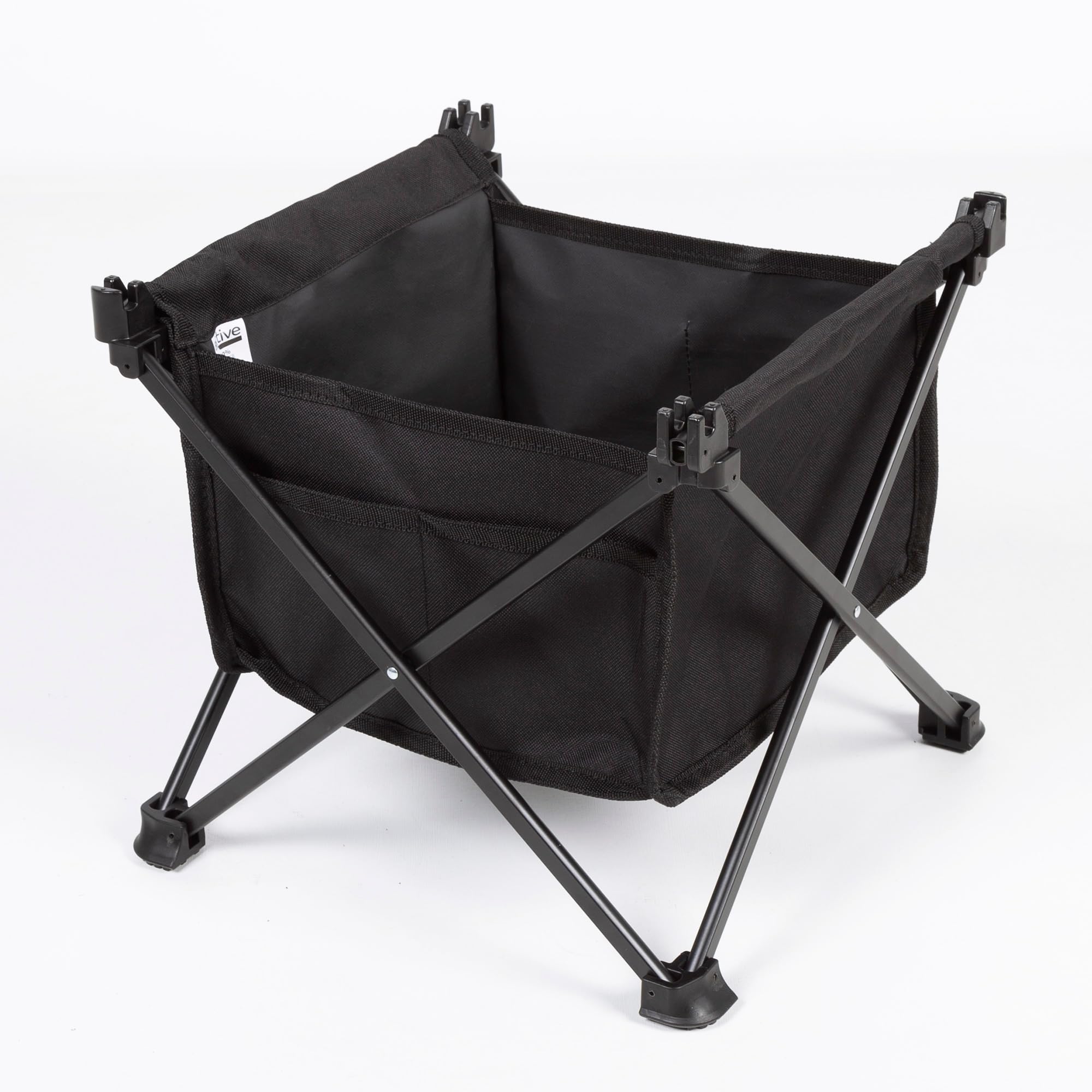 AKTIVE Camping- Table de Camping Pliante avec Sac de Rangement, Table de Camping Pliable Légère et Solide, Polyester et Aluminium, Plage ou Jardin, 40X35X30 cm