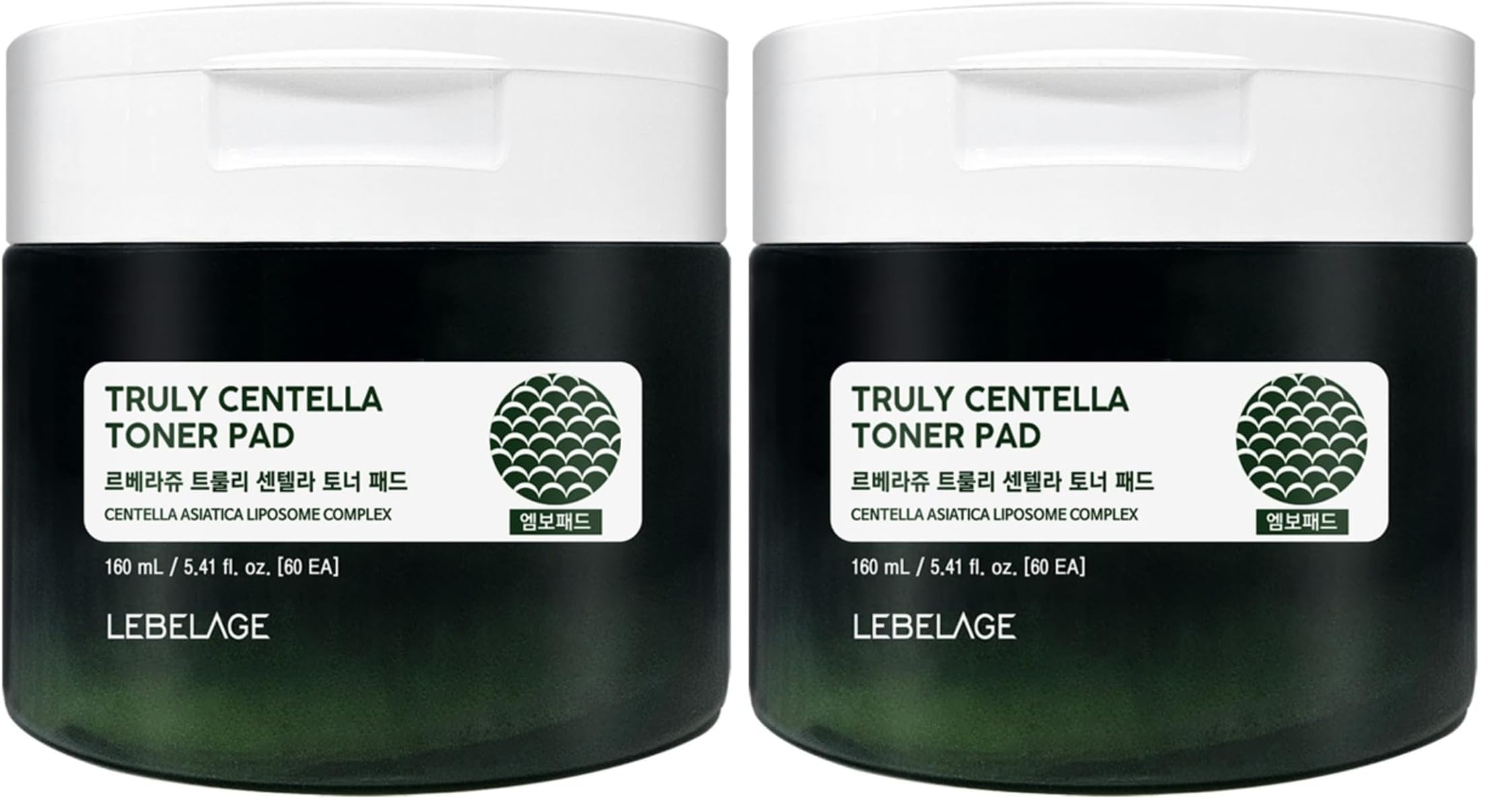 LEBELAGE Hassas Ciltler İçin Centella Tonikli Ped Truly Centella Toner Pad 60 adet (2 paketi)