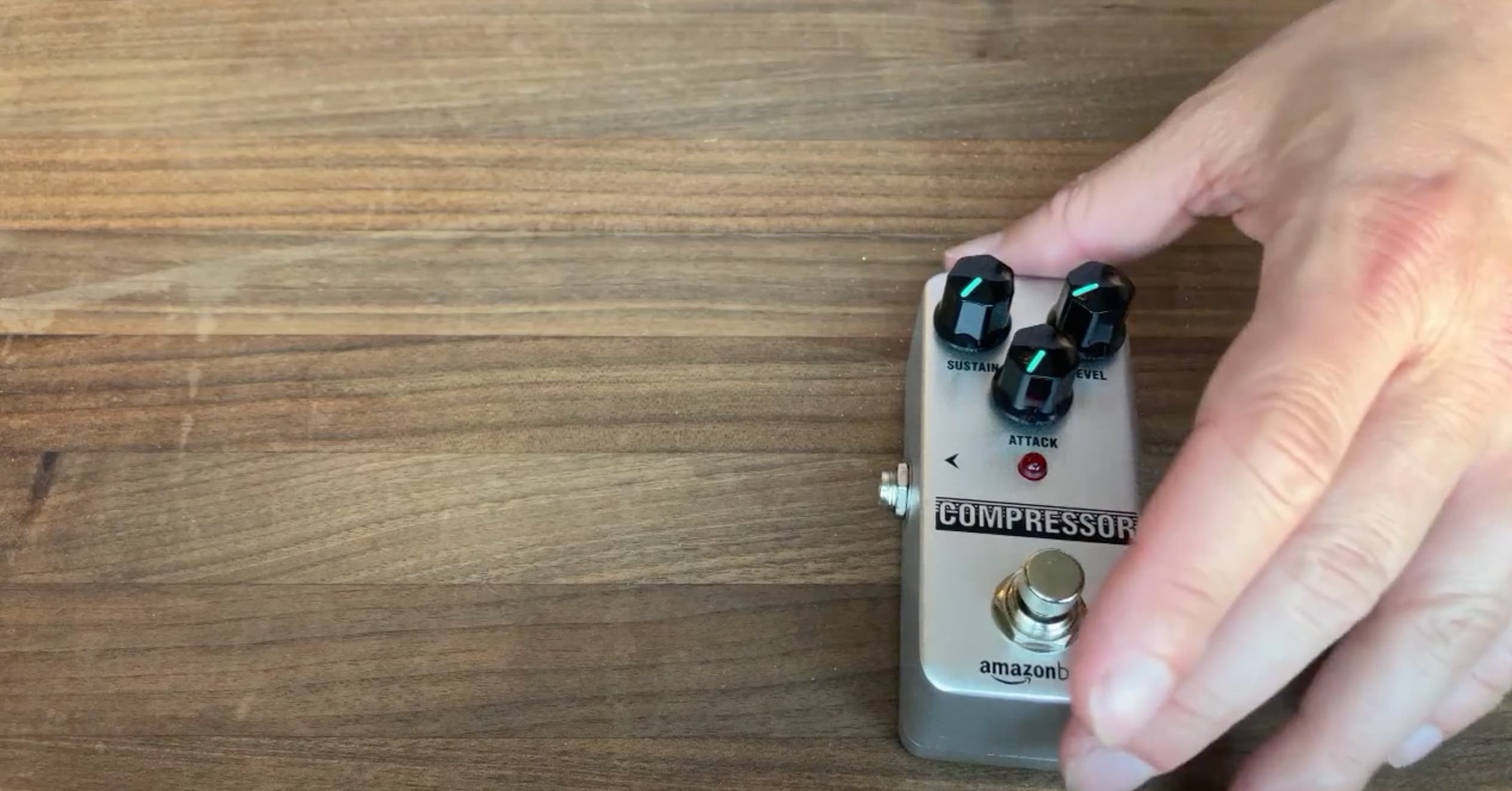 Watch Unboxing Amazon Basics Compressor Pedal on Amazon Live
