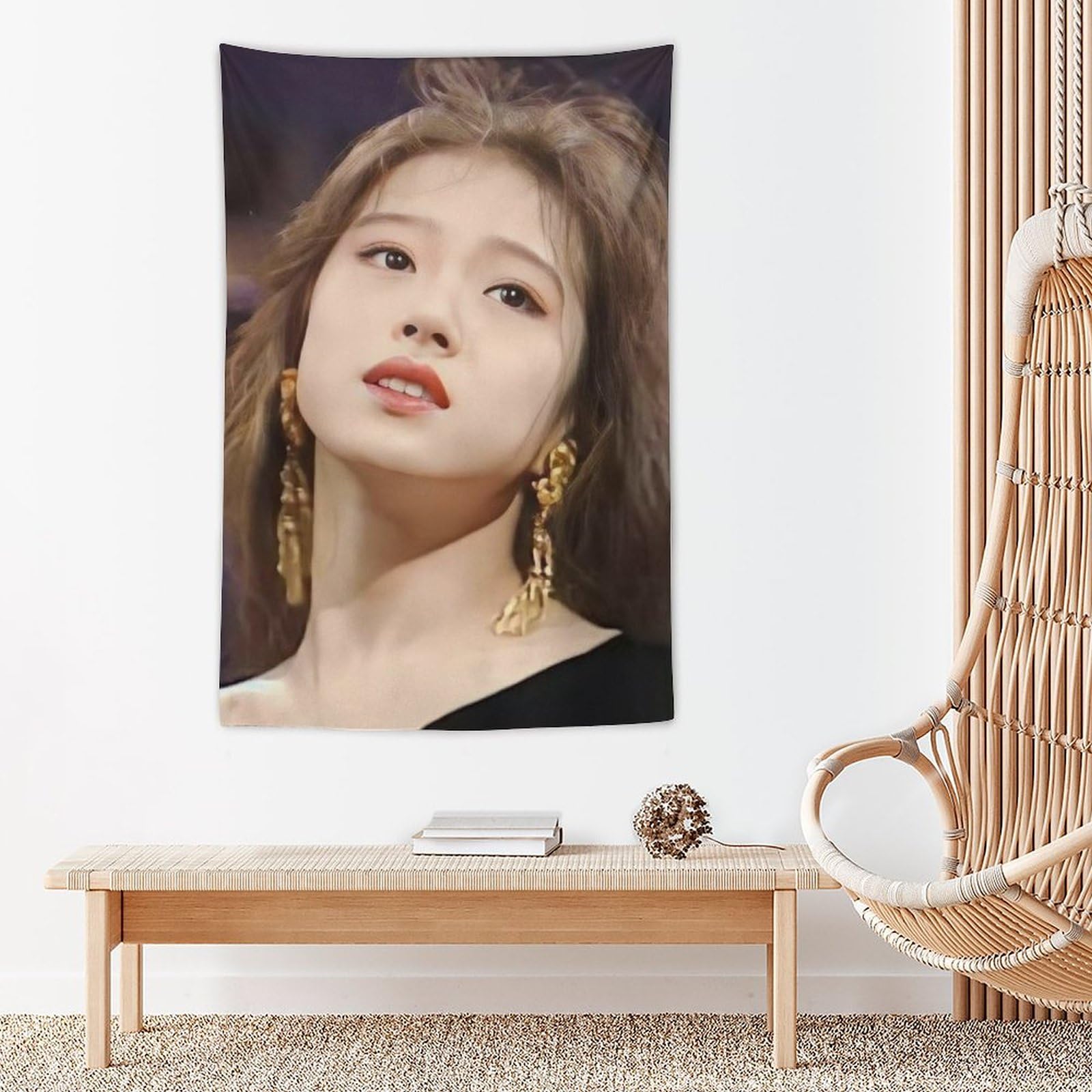 Amazon.co.jp: [Lisianthus] 中森明菜 タペストリー ポスター 壁飾り