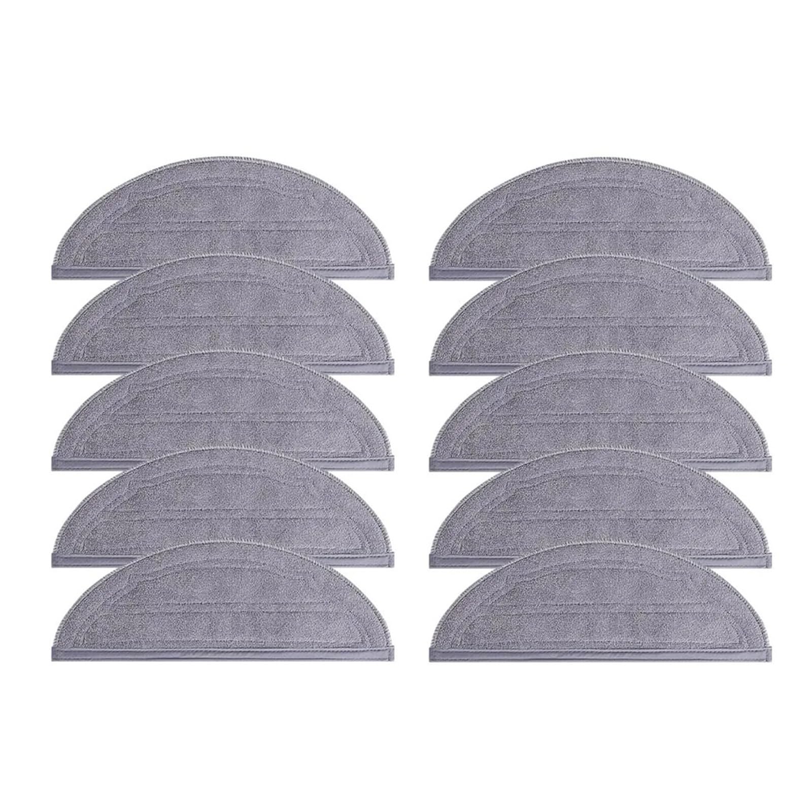 HIZON Robot Vacuum Accessories Mop Cloths Parts Replacement，Compatible For Roborock， Q10V/Q10V+/Q10VF/Q10VF+/Q10 S5/S5+/S8Pro S8Pro Plus(SET5)