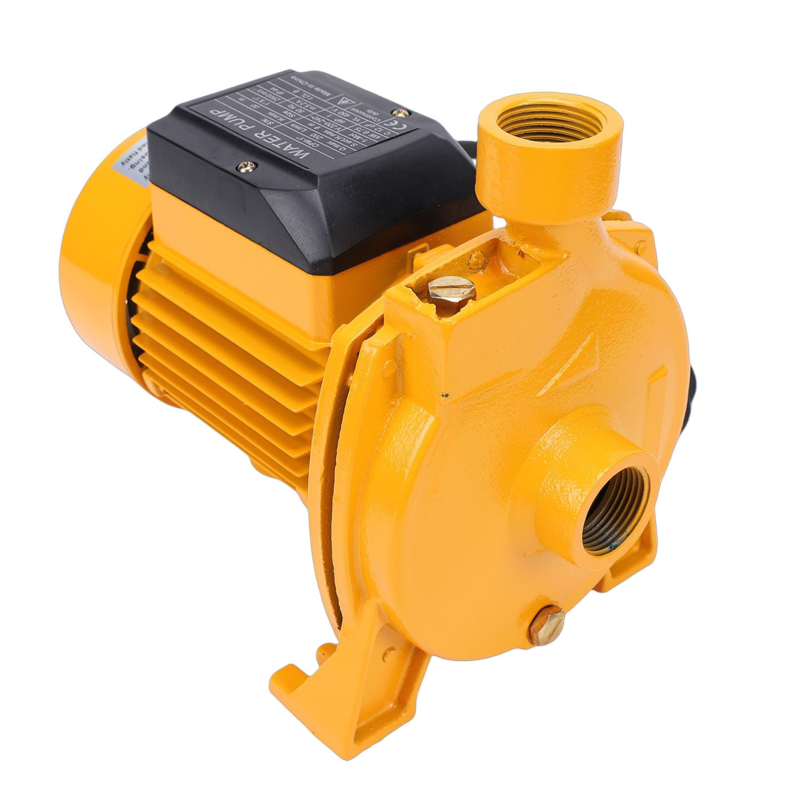 Pompa Centrifuga, Pompa Acqua Autoadescante da 750 W con Uscita da 1 Pollice e Design con Doppio Cuscinetto a Sfera, Pompe Booster Silenziose per Irrigazione del Prato (Spina europea 220 V)