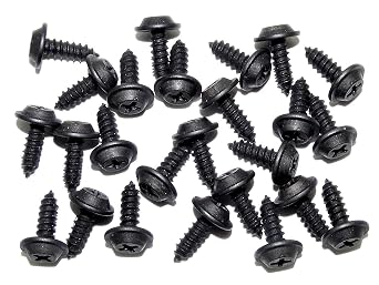 #8 X 1/2 Trim Screws Phillips Flat Top Washer Head Qty 25 #964